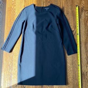 Banana Republic Long Sleeve Black Dress